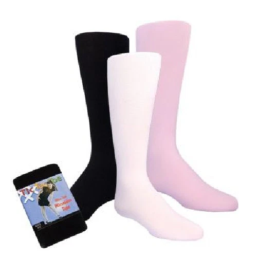 Medias de microfibra ultra suaves Tic Tac Toe para niñas, blancas o azul marino Foto 1 de 1