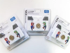 Lot of 3 Mario & Luigi Nintendo DS Lite NDSL Robo Armor Hard Case Shell Skin - Picture 1 of 3
