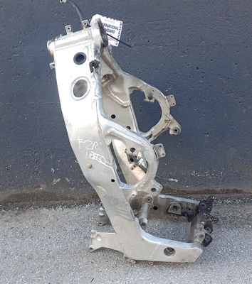 Cuadro pulido Yamaha FZR1000 EXUP 1989-1991 con registro y números Foto 1 de 4