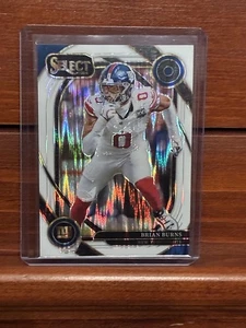 2024 Panini Select - Club Level Brian Burns #212 White Shock Prizm 20/199-Giants - Picture 1 of 3
