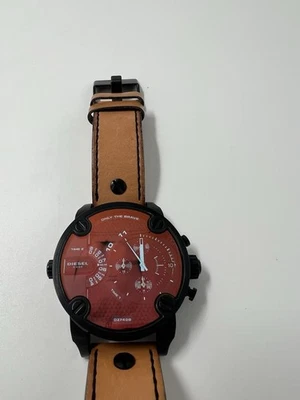 💥⌚💥 NOVO RELÓGIO DIESEL DZ7408 cronógrafo pulseira de couro Little Daddy 52mm 💥⌚💥 - Imagem 1 de 4