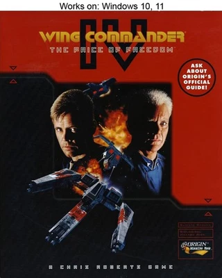 Wing Commander IV 4 The Price of Freedom PC Game 1996 Windows 10 11 - Image 1 of 2