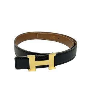 Cinturón HERMES H-Belt negro - Imagen 1 de 8