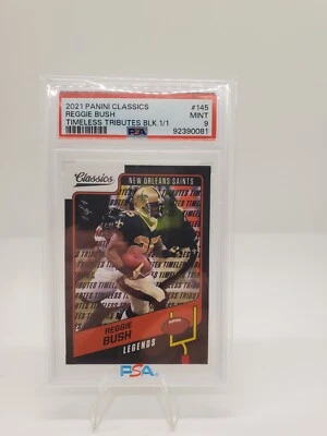 Reggie Bush 2021 Pinini Classics Timeless Tributes 1/1 - Image 1 of 2