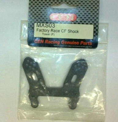 Torre de choque delantera de fibra de carbono CEN Racing MXS03 piezas de radiocontrol vintage Foto 1 de 3