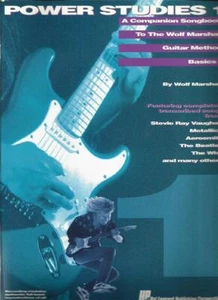 Guitar Power Studies #1 Wolf Marshall Sheet Music Metallica Who Beatles Stevie - Picture 1 of 1