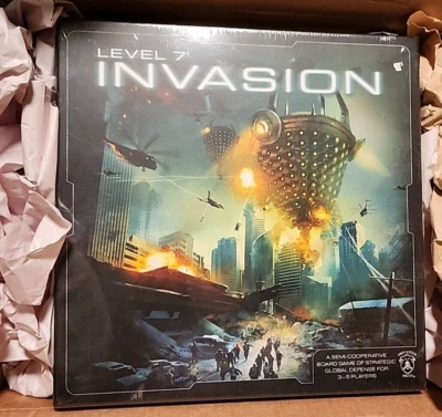 Level 7 Invasion Alien Invasion Strategic Defense Board Game Factory Sealed NIB - Image 1 of 2