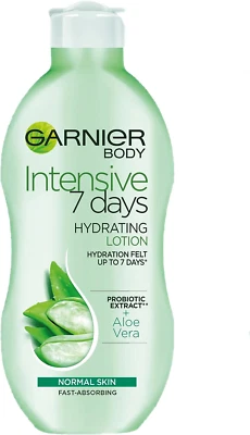 L'ORÉAL Garnier Intensive 7 Days Aloe Vera Probiotic Extract Body Lotion Normal Skin, F