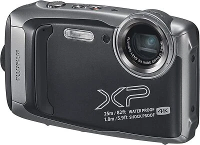 Fujifilm FX-XP140DS 2019 Digital Waterproof Camera XP140 Dark Silver new F/S - Image 1 of 4
