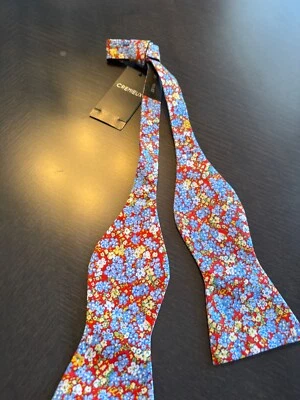 НОВЫЙ мужской галстук-бабочка Daniel Cremieux с узором Ret. $39,50 новый с Ярлыками  - Изображение 1 из 3
