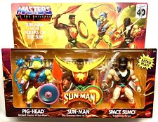 Masters of the Universe Origins RULERS OF THE SUN 3-Pack MOTU Retro Play Mattel