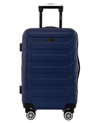 New TRAVELERS CLUB Madison Hard Case Luggage Blue 26" Medium Check In Expandable - Image 1 of 4