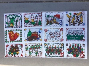 Panel de tela 12 días de Navidad - Imagen 1 de 15