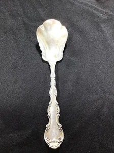 Gorham Strasbourg 8 3/4 in Serving Spoon 'Sterling' Berry Spoon - Picture 1 of 3