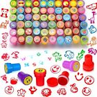 Assorted Stamps Kids Self-Ink Teacher Party Favor Treasure Box Prize Classroom