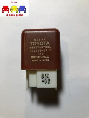 Relé Denso 90987-02006 para Toyota Celica Camry Tundra Tacoma Lexus ES300 WB311 Foto 1 de 2