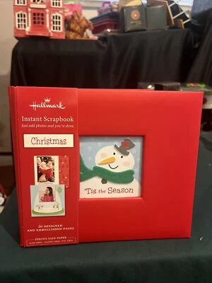 Álbum de recortes instantáneo Hallmark Christmas Tis The Season 6x6 páginas, adornar Foto 1 de 3