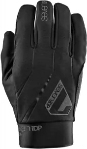 7 Guantes iDP Chill Negros - Cálidos Invierno Bicicleta de Montaña Pantalla Táctil Compatible MTB - Imagen 1 de 2