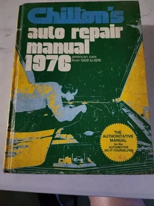 Vintage 1976 Chilton's Auto Repair Manual for American Cars from 1969 to 1976 HB - Picture 1 of 6