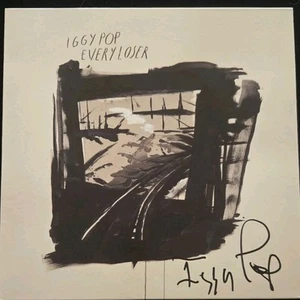 iggy pop every loser signed Vinyl Proof - Picture 1 of 8