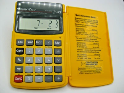 ProjectCalc Calculator Model 8515 Calculated Industries Works - Image 1 of 4