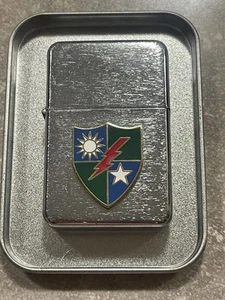 Military Brush Lighter 75th Ranger Regiment Brush Finish - Picture 1 of 2