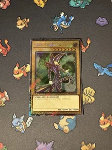 Estampida de cuarto de siglo YuGiOh - Dark Magician RA04-EN106 - casi nueva - Imagen 1 de 7