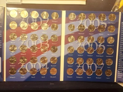 Juego Completo de Cuartos Territoriales DC Estadidad Álbum de Warmar + 2000 Oro Foto 1 de 4