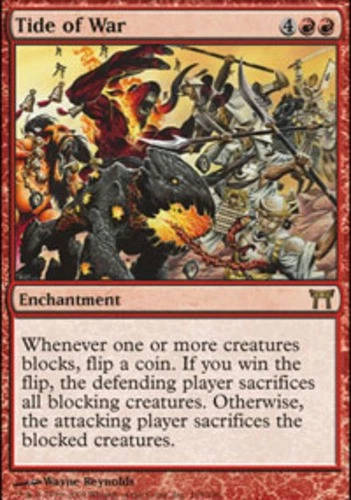 Tide of War ~ Near Mint Champions of Kamigawa MTG Magic UltimateMTG Red Card - Image 1 of 1