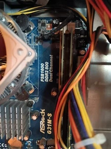 Computer Fisso Usato - Asrock G31M-S - DDR2 4 GB Power 520W Pro - Ventole Noctua - Foto 1 di 4