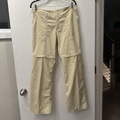 ¡IMPRESIONANTE! Pantalones Cortos PATAGONIA Talla 6 Convertibles Senderismo Trail Caqui Tostado Foto 1 de 4