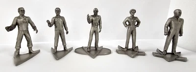 Figuras de peltre RAWCLIFFE STAR TREK, Capitán Kirk, Lucio, Picard, Janeway, Sisko Foto 1 de 4