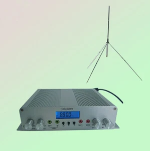 20W FM transmitter stereo PLL broadcast radio station +Range Max Antenna +Power - Picture 1 of 8