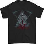 Grungy Grim Reaper Satanic Skulls Heavy Metal Mens T Shirt 100 Cotton