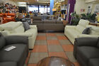 White Leather Sofas Set Italian 3 Seater Power Recliner + 2 Str Suite Clearance