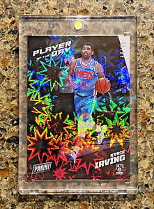 Kyrie Irving 2021 Panini NBA Player of the Day KABOOM 44/99 Rare Gem Mint SSP