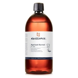 Naissance Apricot kernel oil (no.204) - 900ml - Massage, aromatherapy, haircare - Picture 1 of 8