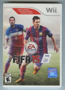 FIFA 15 Legacy Edition Nintendo Wii Brand New Small Tear In Seal - Picture 1 of 2
