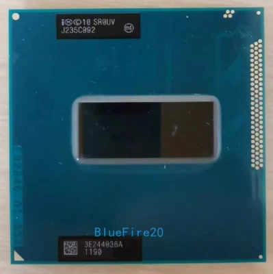Intel Core I7 3740QM CPU Quad-Core 2.7 GHz 6M SR0UV Socket G2 45 W Processor - Image 1 of 4