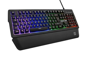 Keyz Palladium Gaming-Tastatur AZERTY kabelgebunden USB RGB-LED-Hintergrundbe... - Bild 1 von 7