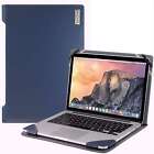 Broonel Blue Leather Laptop Case For Apple Macbook pro 14.2” 2023