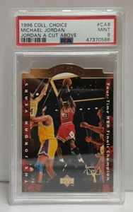 Michael Jordan 1996 UD A Cut Above Basketball Card # CA8 Graded PSA 9 MINT - Picture 1 of 3