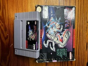 Super R-Type 1991 SNES (Super NES Nintendo) Game With Box TESTED & Working - Picture 1 of 14