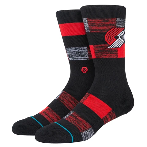 Men's Stance Portland Trail Blazers Cryptic Crew Socks Cover