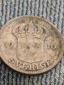 Suecia 1910 25 minerales de plata en muy buen estado - Imagen 1 de 2
