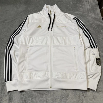 Chaqueta de fútbol Alemania para hombre M 2009 Adidas edición jugador pista calentamiento DFB Foto 1 de 4
