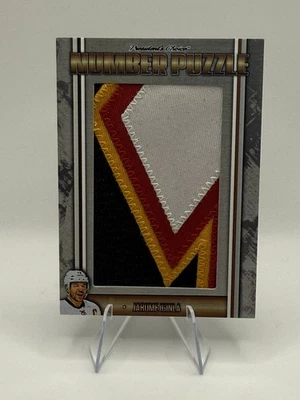 2025 President’s Choice Hockey /14 Jarome Iginla Game Used Jersey Number Puzzle - Image 1 of 4
