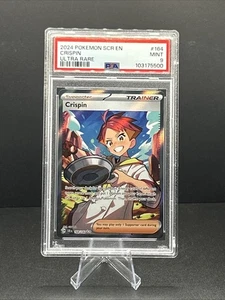2024 Pokémon Crispin 164/142 Sv07: Stellar Crown Holo Ultra Rare PSA 9 Mint - Picture 1 of 2