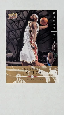 2008-09 Upper Deck First Edition - LeBron James #33 Gold - Image 1 of 3