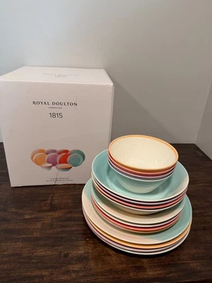 Cena Royal Doulton 1815 Brillante 16 piezas | Juego de 16 Foto 1 de 4